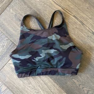 Camouflage Sports Bra